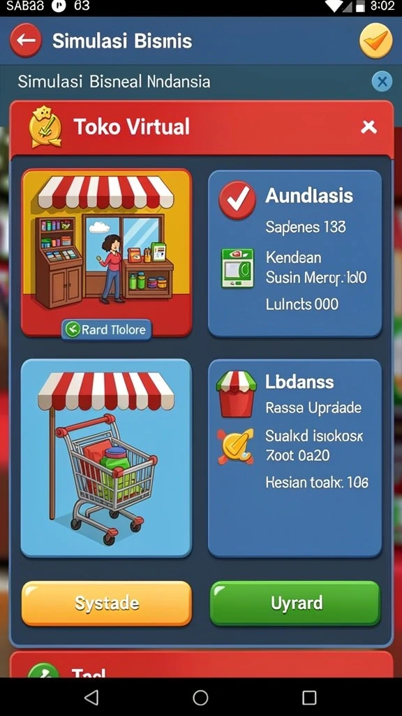 Tampilan grafis yang memukau dari mesin slot.