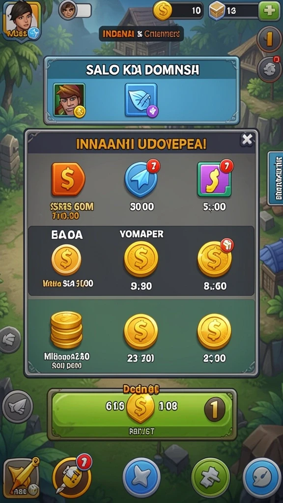 Tantangan menarik di level terbaru.