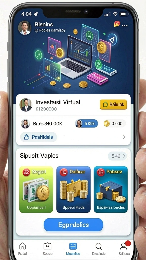 Screenshot menampilkan berbagai permainan yang tersedia.