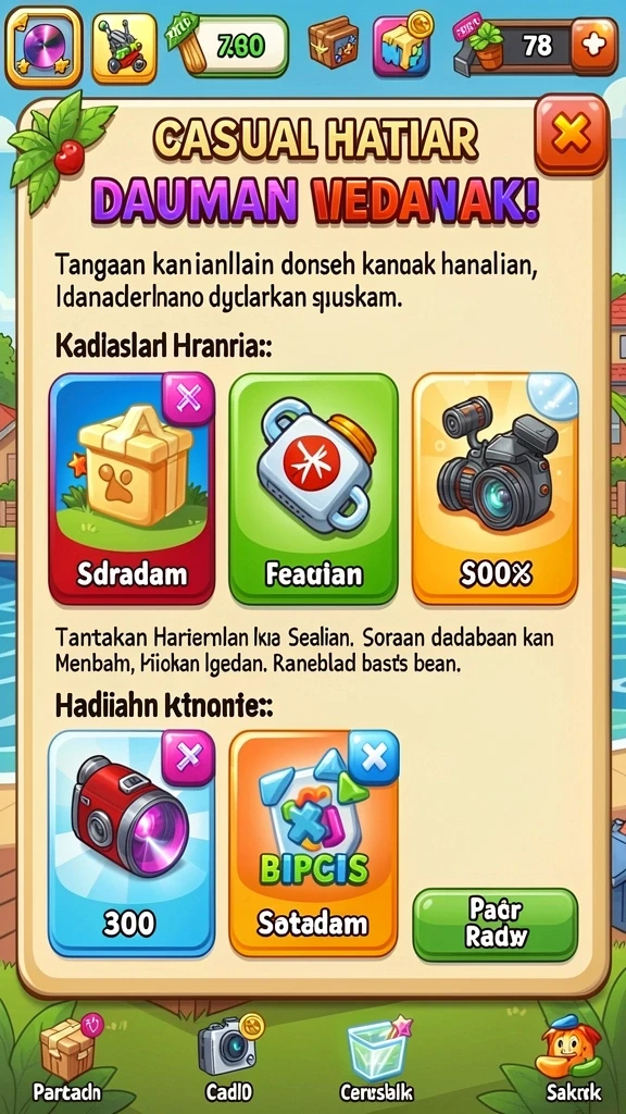 Fitur multiplayer yang memungkinkan bermain bersama teman.