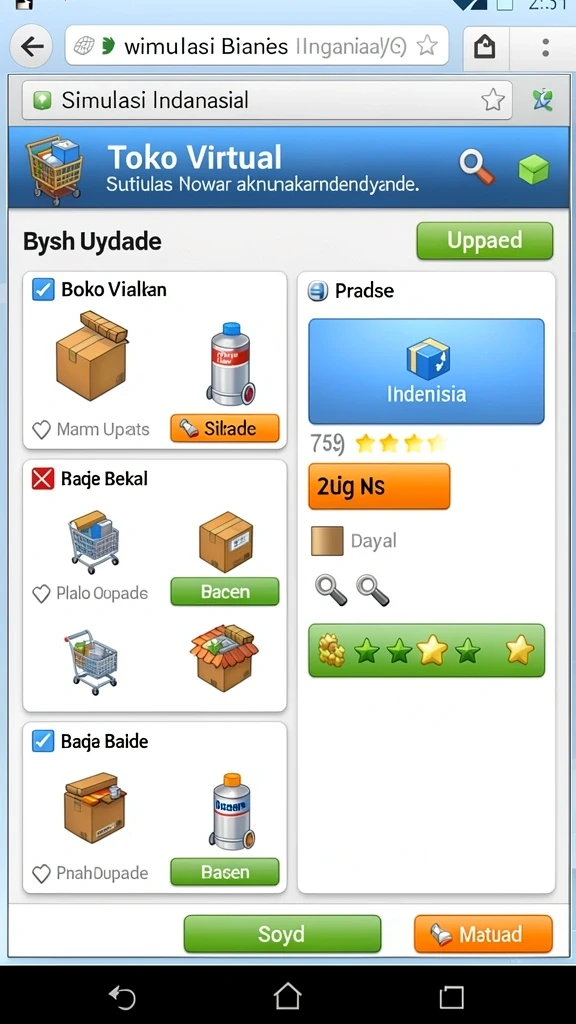 Menggambarkan mode permainan multiplayer yang seru.