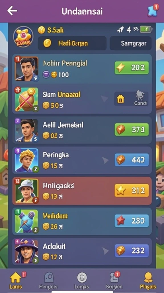 Tampilan antarmuka yang menarik dan mudah dinavigasi.