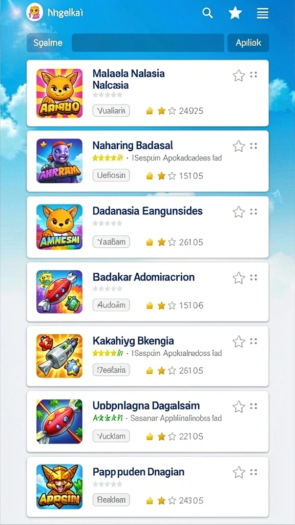 Tampilan awal aplikasi ASIA918 yang menarik dan modern.
