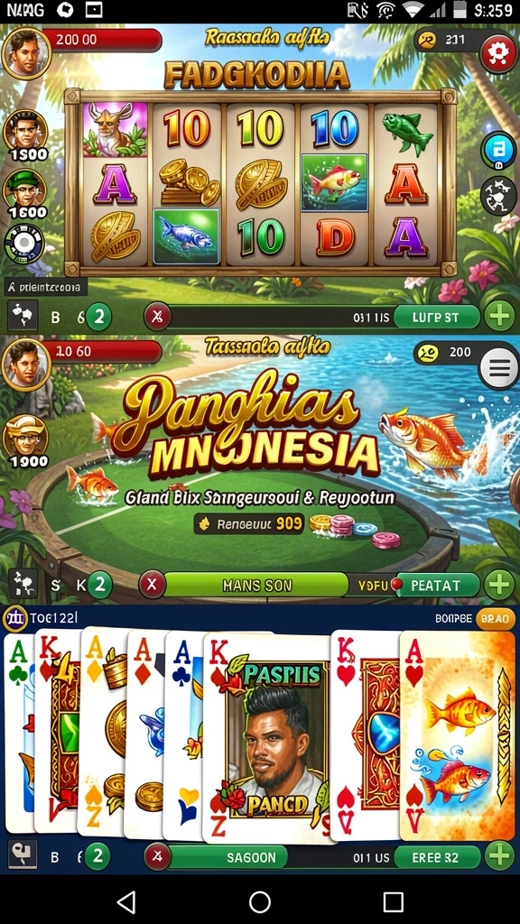 Beragam pilihan permainan slot yang mengasyikkan.