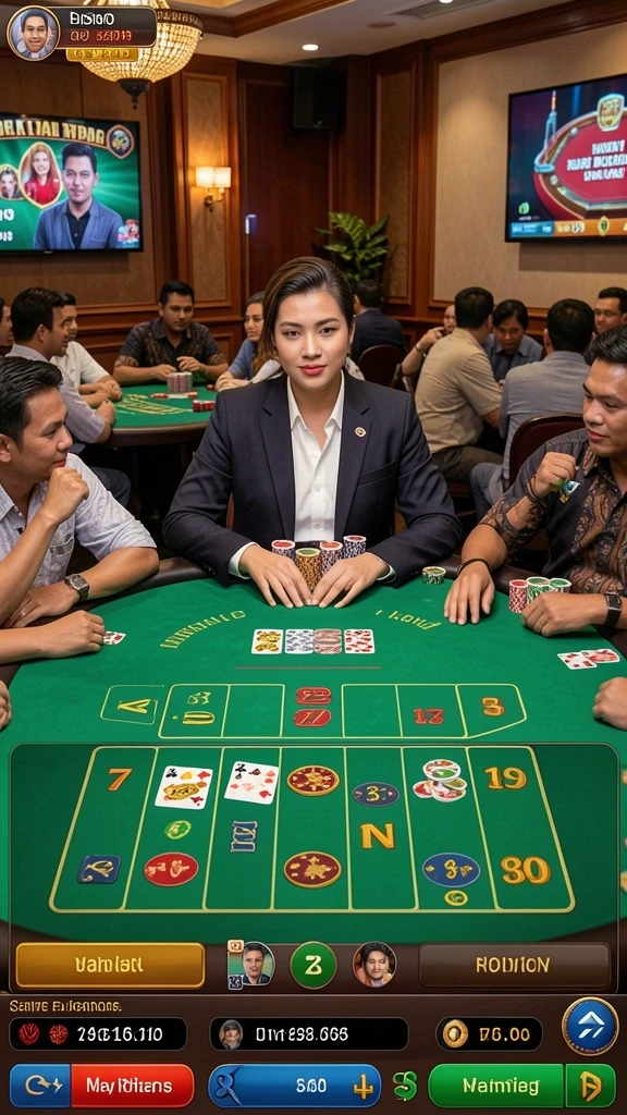 Tampilan awal aplikasi BANDARCOLOK yang menarik.