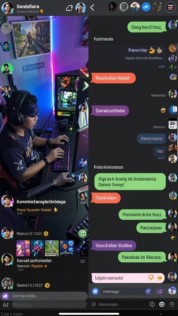 Screenshot fitur dukungan pelanggan yang responsif.