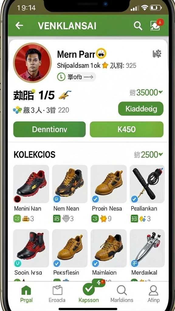 Berbagai pilihan permainan yang mengasyikkan.