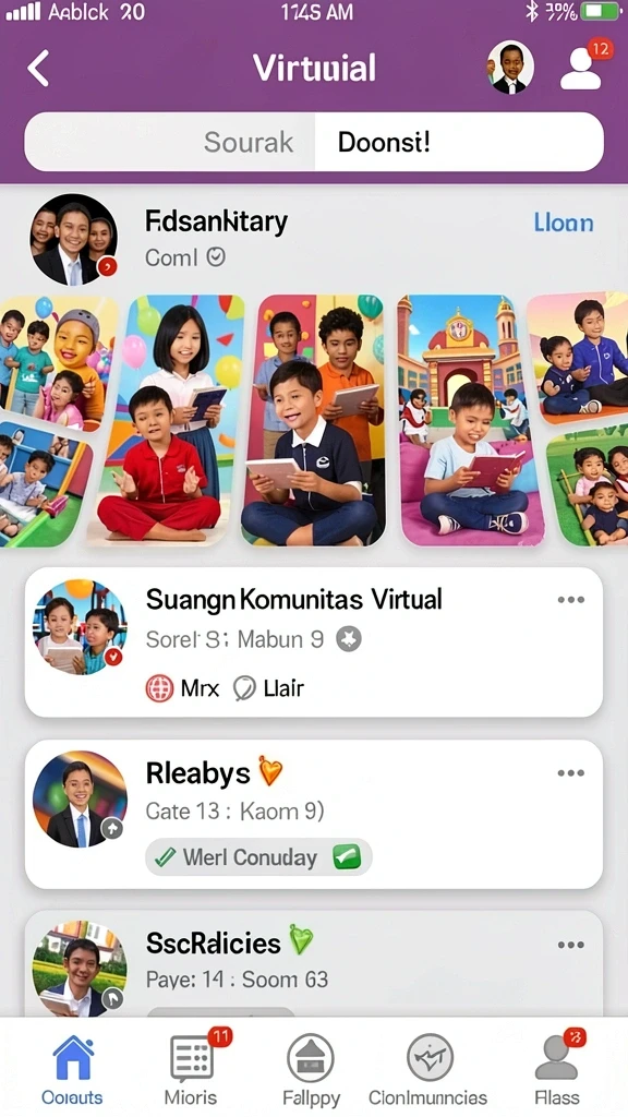 Tampilan antarmuka yang menarik dan mudah digunakan.