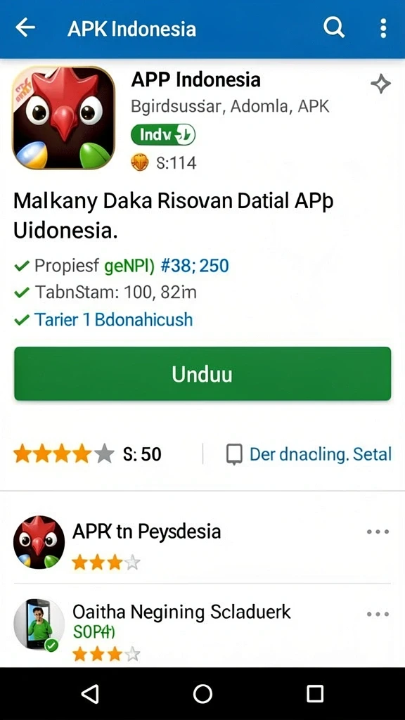 Tangkapan layar pertama menunjukkan antarmuka pengguna yang intuitif.