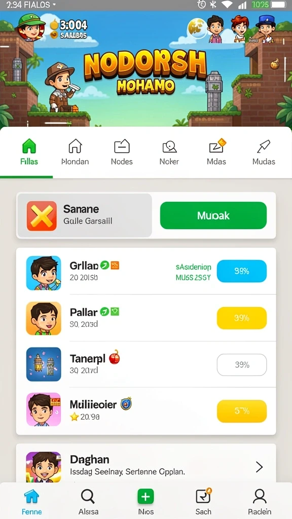 Fitur komunitas yang memungkinkan pemain berinteraksi dan berbagi strategi.