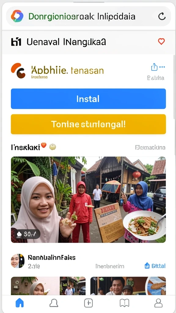 Tampilan antarmuka DYO1 yang menawan.