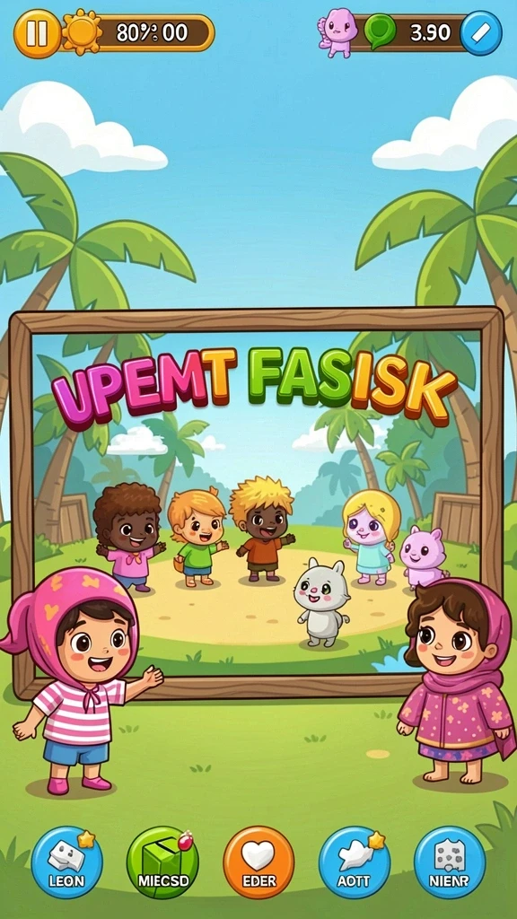 Screenshot menampilkan antarmuka permainan slot yang menarik.
