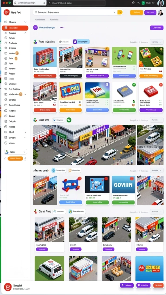 Tampilan menarik dari pilihan permainan slot yang beragam.