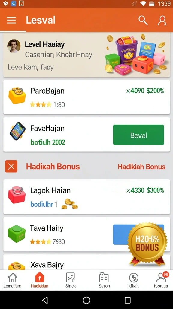 Tampilan antarmuka yang ramah pengguna.