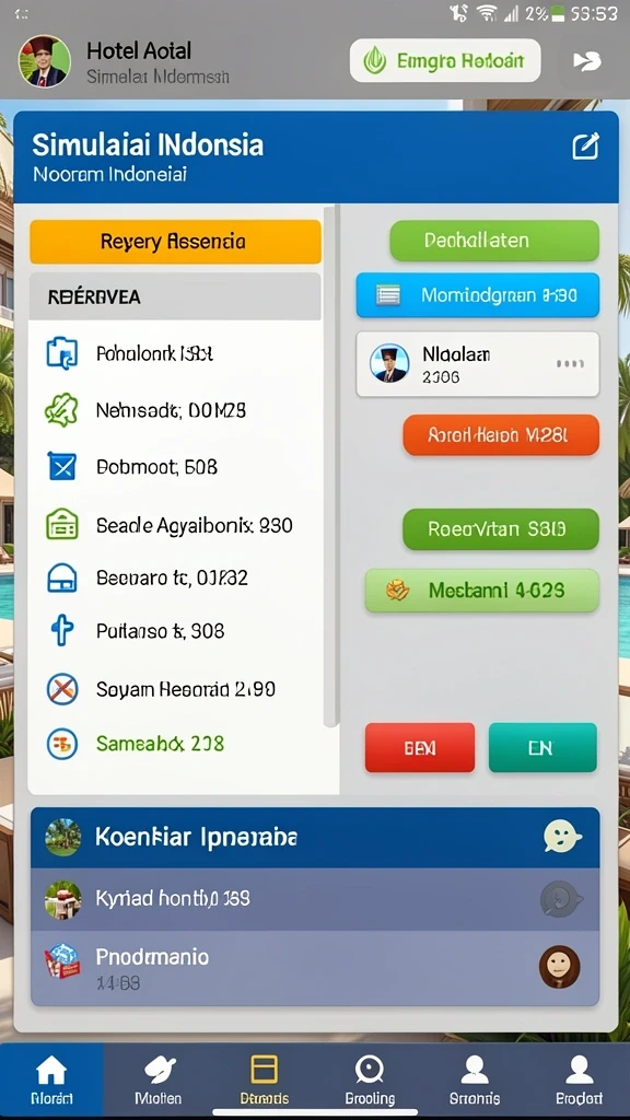 Tampilan antarmuka yang menarik dan intuitif.