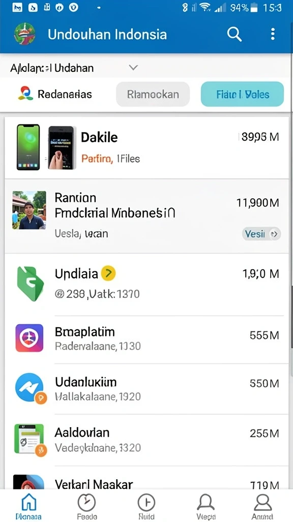 Tampilan antarmuka yang user-friendly dan menarik.