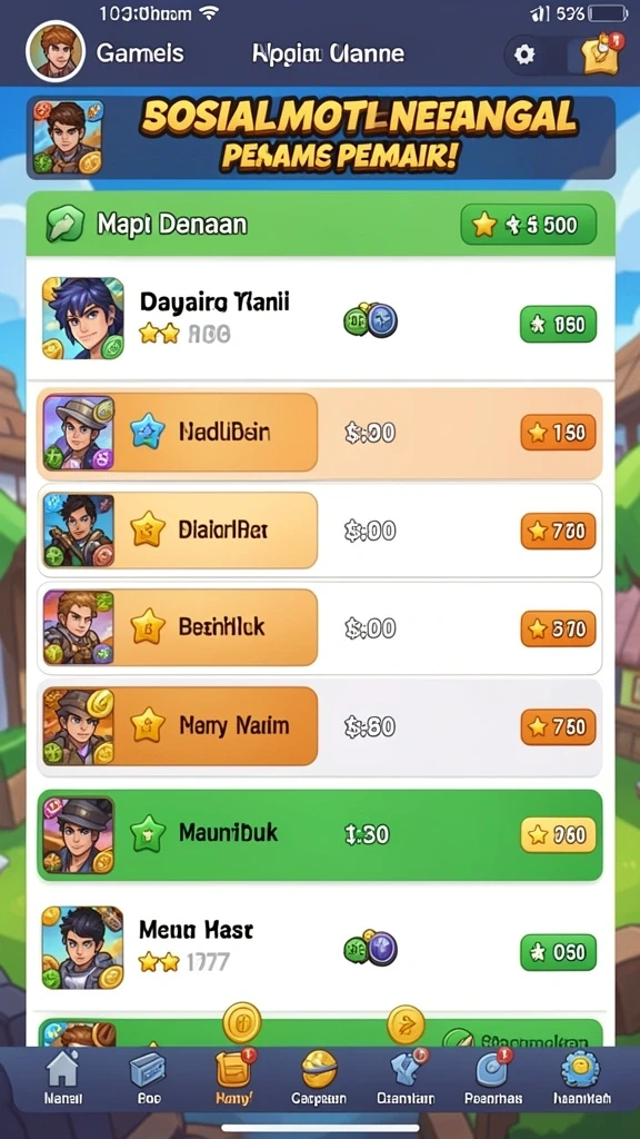 Fitur bonus dan promo yang menguntungkan pemain.