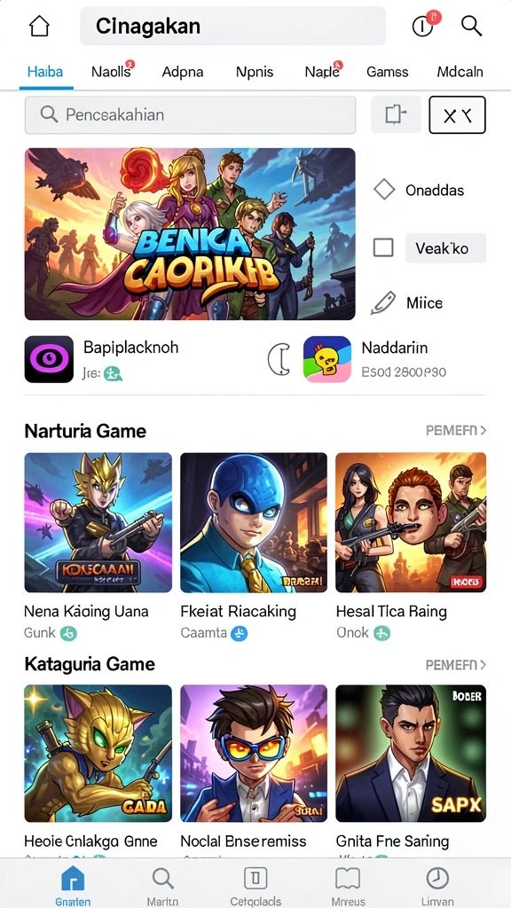 Tampilan antarmuka yang intuitif dan modern.