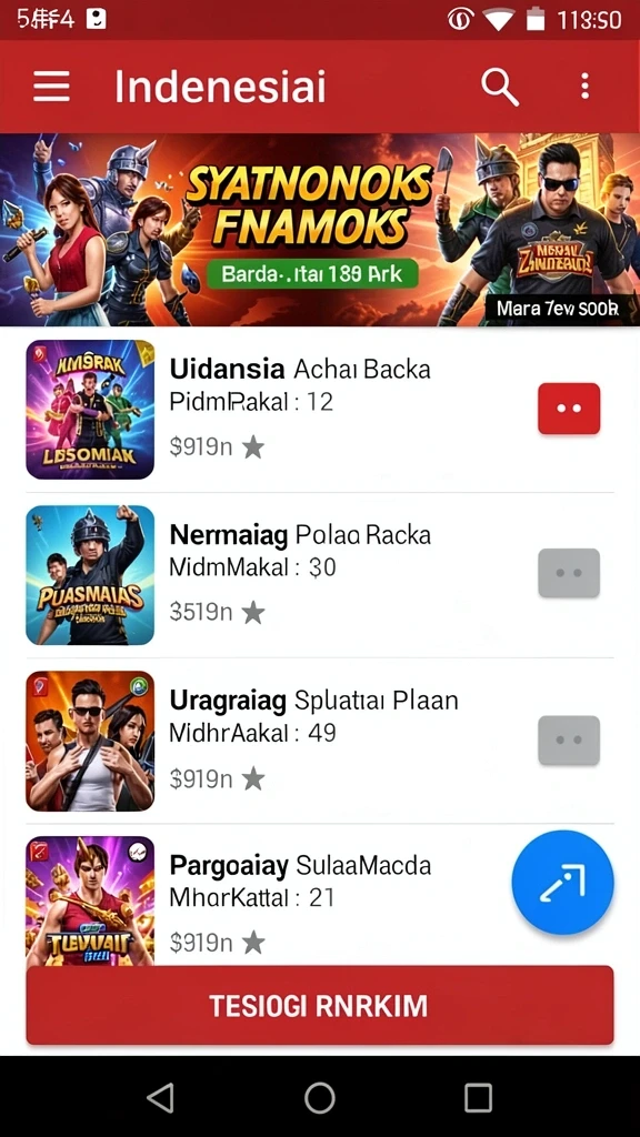 Antarmuka pengguna yang menarik dan mudah dinavigasi.