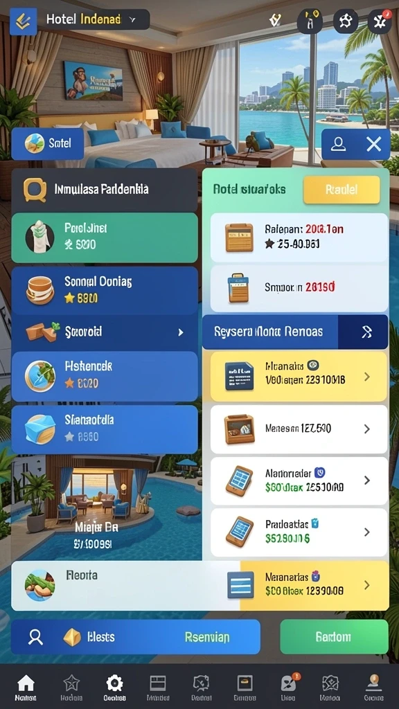 Tampilan antarmuka LJO777 yang menarik dan user-friendly.