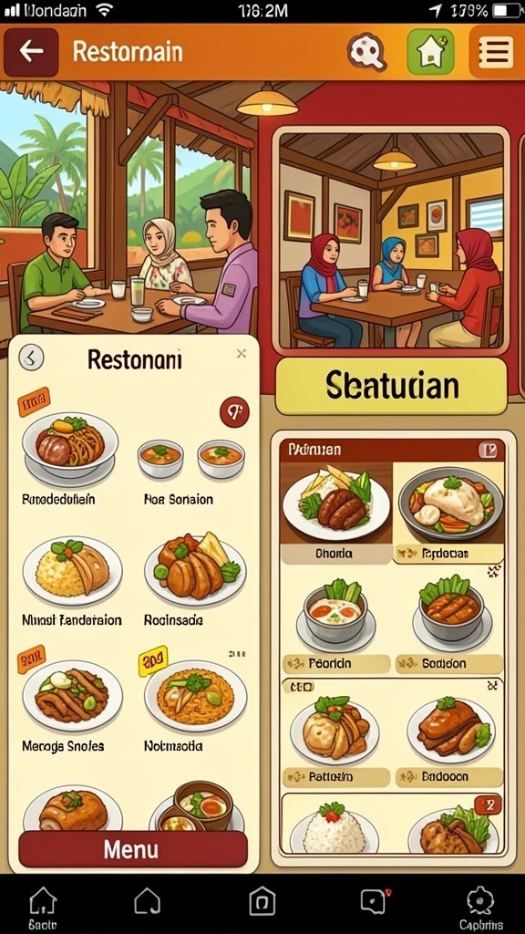 Berbagai karakter unik untuk dipilih dalam LJO777.