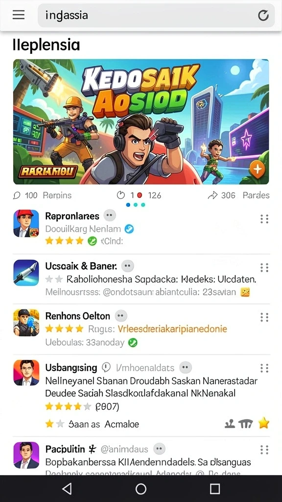 Tampilan antarmuka pengguna yang intuitif.