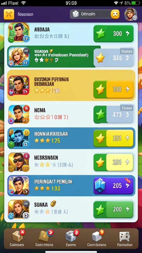 Bonus menarik yang membuat bermain semakin seru.