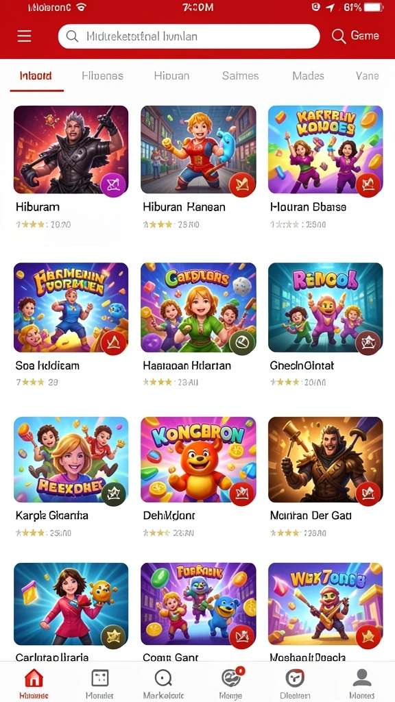 Karakter menarik untuk dipilih.