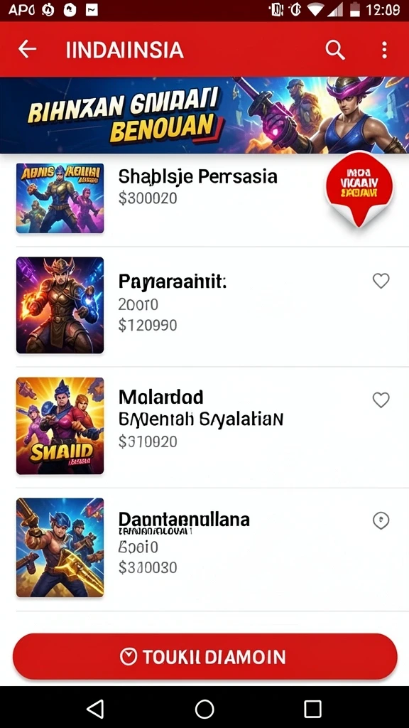 Tampilan antarmuka yang intuitif dan mudah digunakan.