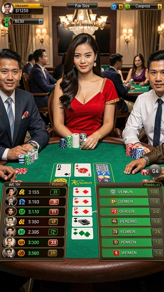 Beragam permainan judi tersedia dalam satu aplikasi.