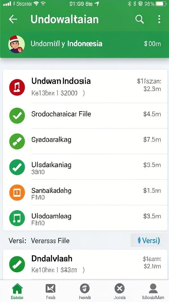 Tampilan antarmuka yang sederhana dan user-friendly.