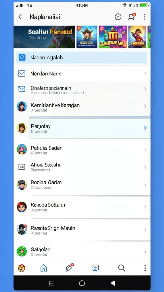 Tampilan antarmuka yang menarik dan mudah dinavigasi.