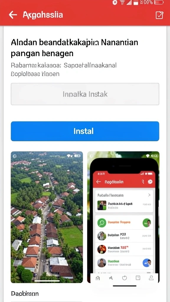 Antarmuka pengguna yang intuitif dan menarik.