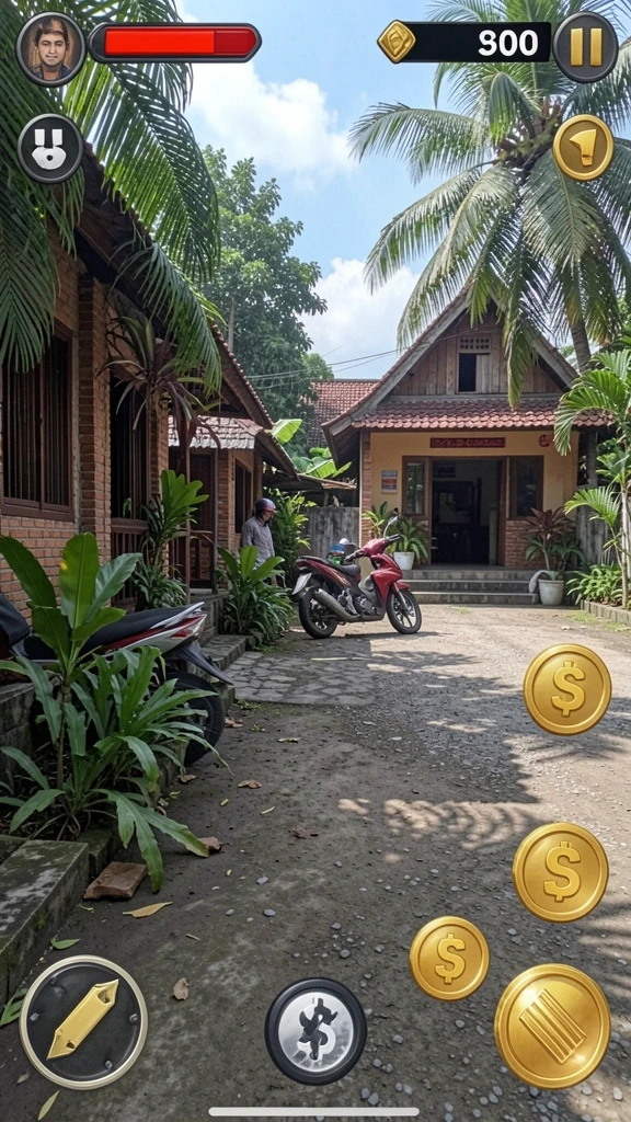 Fitur tantangan yang mengasyikkan untuk pemain.