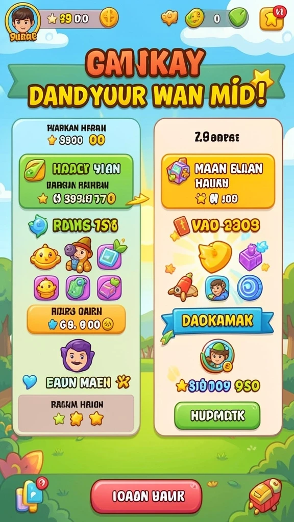 Pengalaman bermain yang mendebarkan dan menantang.