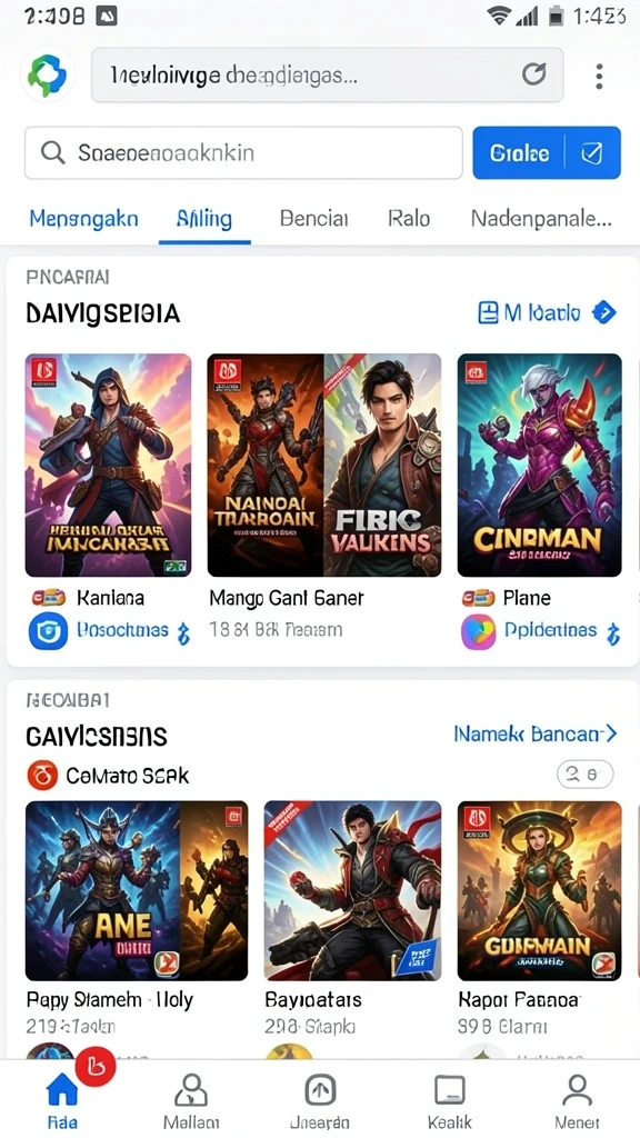 Fitur kelola akun yang mudah dan cepat.