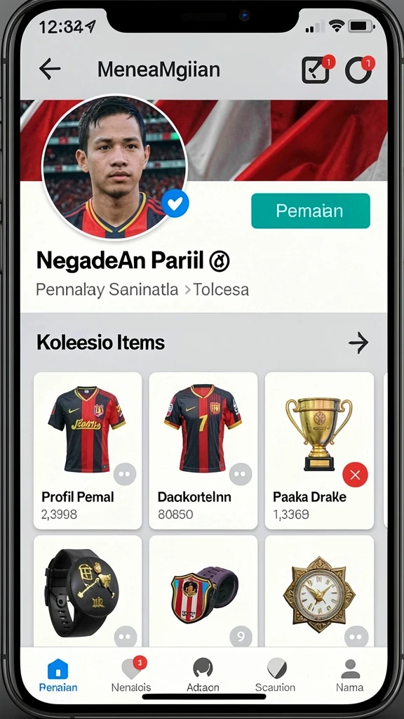 Tampilan antarmuka pengguna yang sederhana dan mudah dinavigasi.