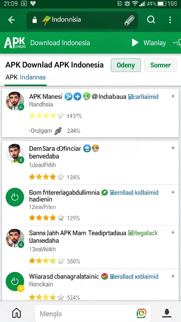 Tangkapan layar menunjukkan antarmuka pengguna yang menarik dan intuitif.