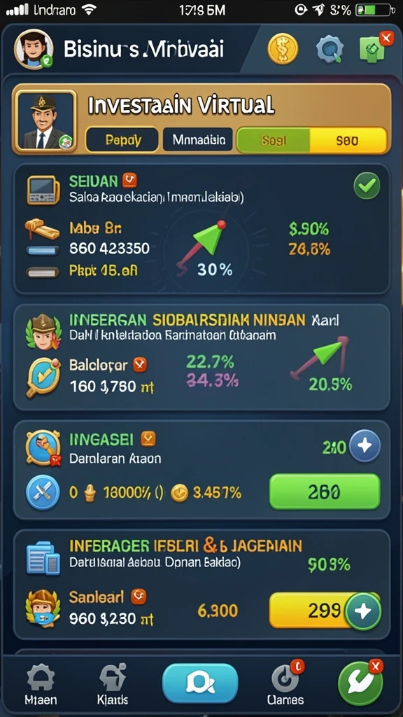 Moment pertempuran intens dengan efek grafis yang menakjubkan.