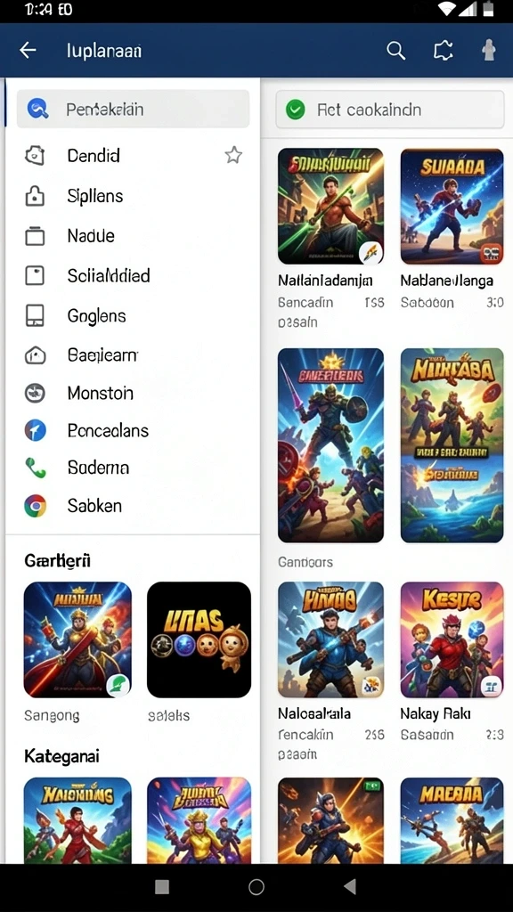 Tampilan antarmuka yang ramah pengguna.
