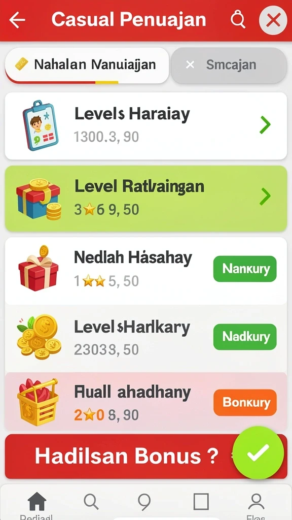 Bonus menarik yang meningkatkan pengalaman bermain.