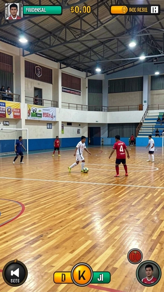Tampilan antarmuka yang sederhana dan menarik.