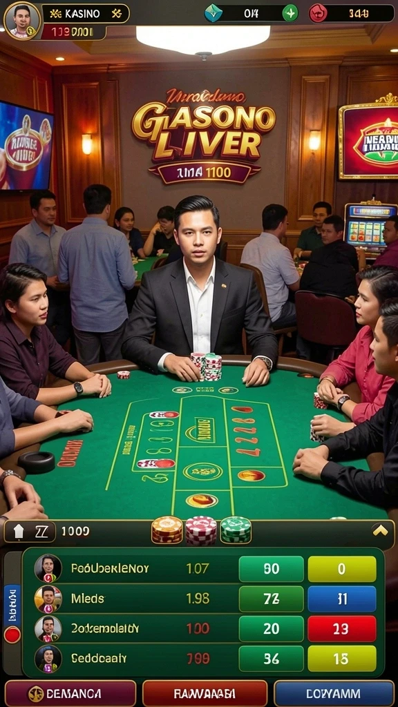Antarmuka pengguna YOTOGEL yang modern dan intuitif.