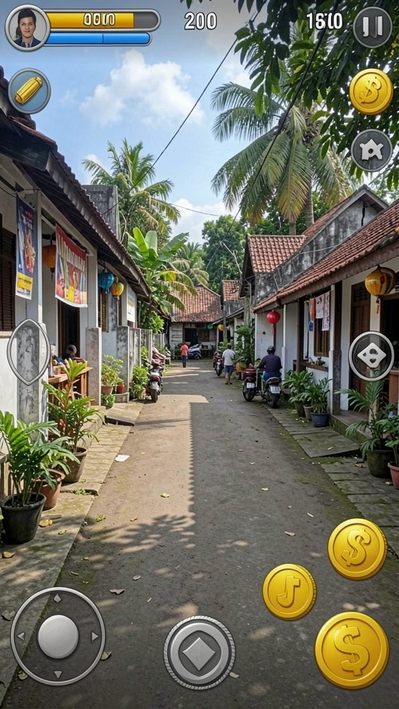 Grafik permainan yang dipoles dan menawan.